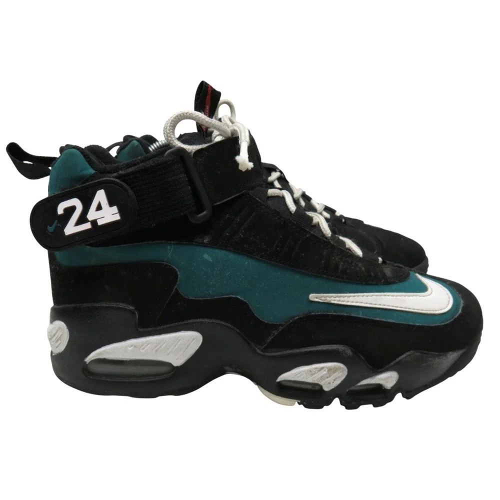 Nike Air Griffey Max 1 Freshwater Shoes‎ Boys Size 7Y Green Black D01385-001
